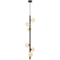 TFS 6 LT PENDANT 6x6wG9max KIT L1200 W265 H265 TEX 2m BLACK/ OPAL MATT