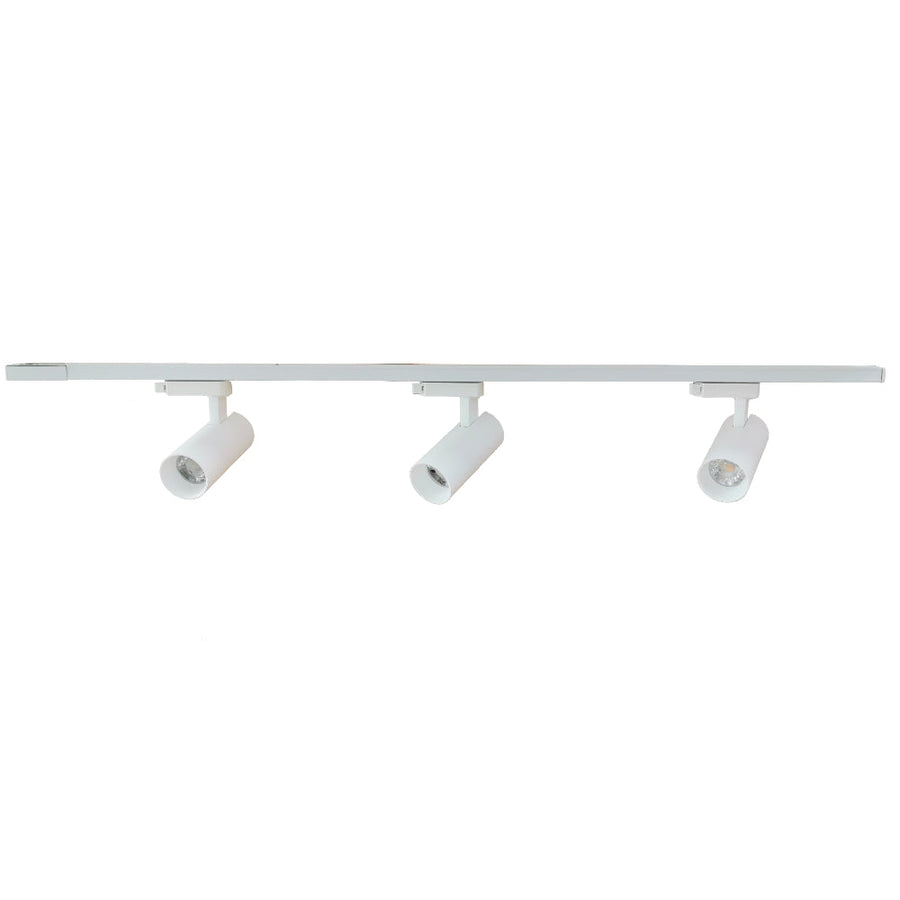 TFS 55 TRACKSPOT 3x12wCOB 3CCT 24d 55*120_Track 1000mm WHITE (single phase 3 wire)