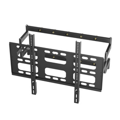 Black heavy-duty swivel TV wall mount for 40â€“85 inch TVs
