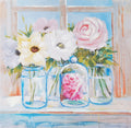 Bouquet in vase HandPainting Picture