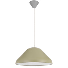 TFS 44CM PENDANT 25wE27max D440 H195 CAB 2M GREEN SATIN