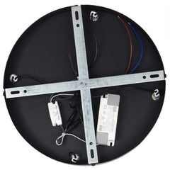TFS 5LT PENDANT 40w 3CCT 3000k-5000k D:440 H:70 2750Lm NON-DIM cab.3M BLACK SANDY