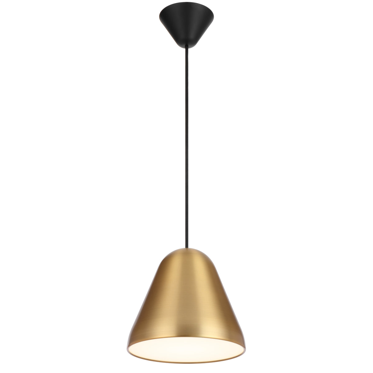 TFS 22CM PENDANT 25wE27max D220 H195 CAB 2M BRASS SATIN