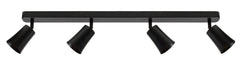 TFS 4 SPOT BAR 4x6wGU10max L750 P175 BLACK