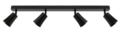 TFS 4 SPOT BAR 4x6wGU10max L750 P175 BLACK