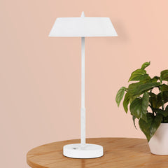 TFS TABLE LAMP 7w LED 3 WAY TOUCH SWITCH H:425 D:220 WHITE/SILVER 3000K 580Lm