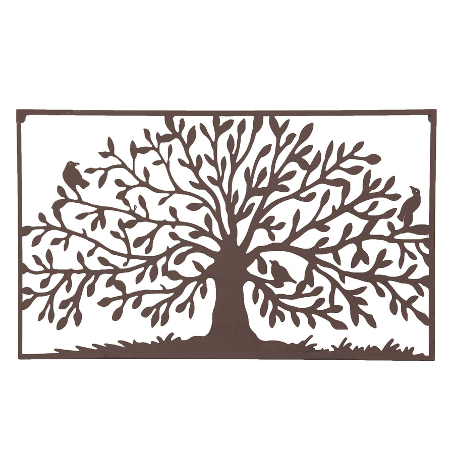 Rusty Tree of Life Metal Wall Décor