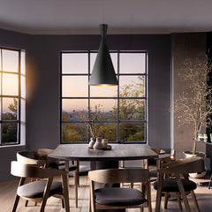 TFS 30 PENDANT 25wE27max D305 H605 + 2 TEX BLACK BRUSHED (BLACK)