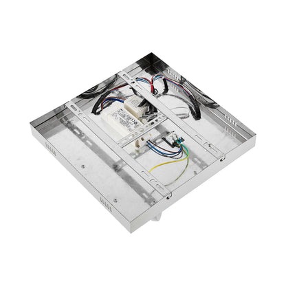 TFS CTC 16wLED 4000K L350 W350 H220 DIM+RGB BY RMTE 720LM CHROME/CRYSTAL