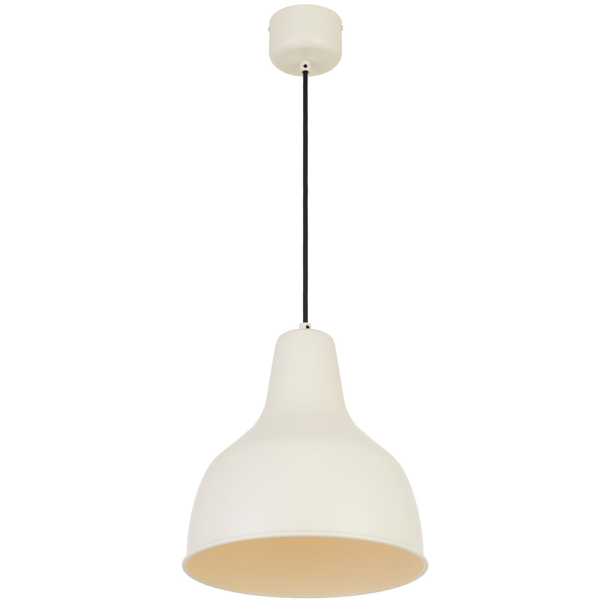 TFS 30 PENDANT 25wE27max D:300 H:330 TEX:2M BEIGE SATIN RAL1013