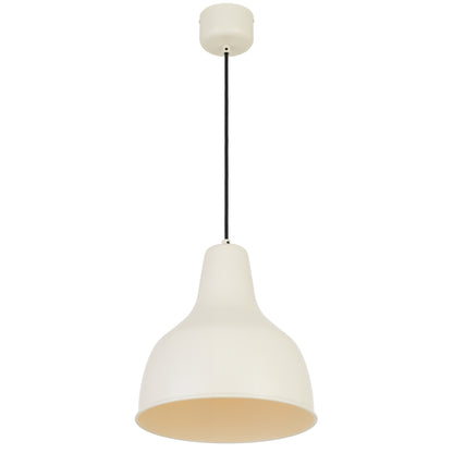 TFS 30 PENDANT 25wE27max D:300 H:330 TEX:2M BEIGE SATIN RAL1013