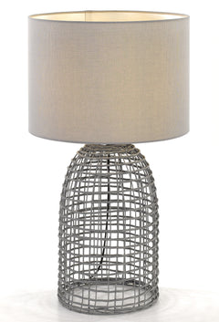 TFS 32 TABLE LAMP 25wE27max D 355 H 585 GREY