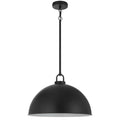 TFS 45 PENDANT 25wE27max D:450 H:225 ROD: 3*400 BLACK