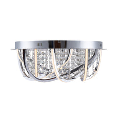 TFS CTC 44wLED 4000K D550 H220 DIM+RGB BY RMTE 3600LM CHROME/CRYSTAL