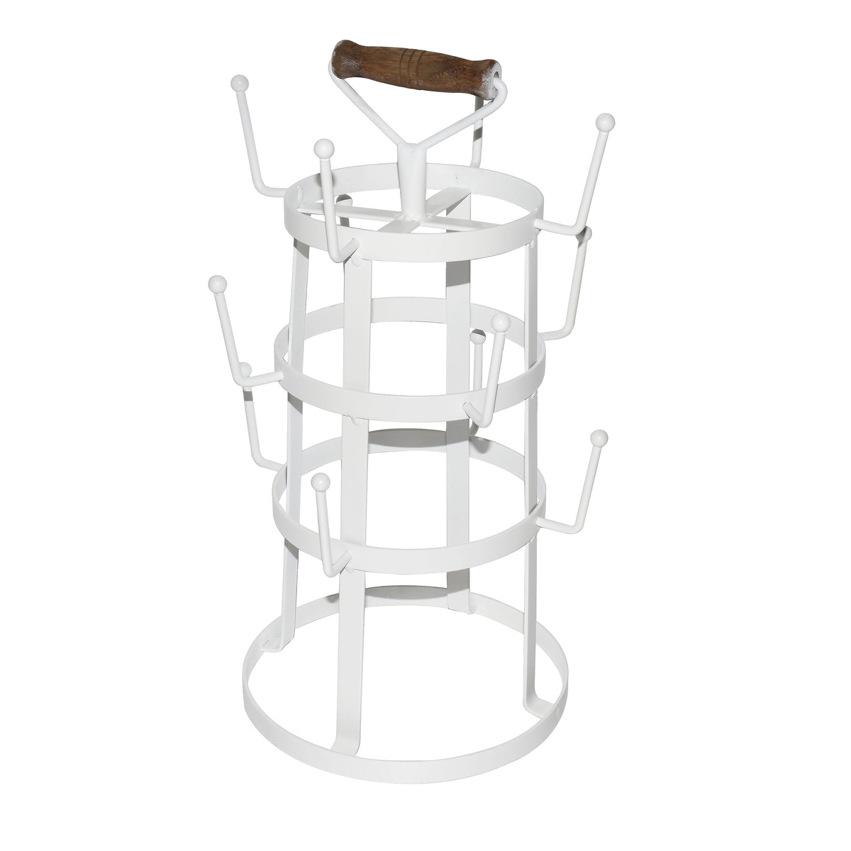 Metal Cup Holder White