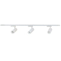 TFS 65 TRACKSPOT 3x18wCOB 3CCT 24d 65*130_Track 1000mm WHITE (single phase 3 wire)