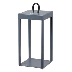 Altoform TFS RECHARGEABLE TL 3wLED L:130 W:130 H:300 IP54 USB1M 2X2000mah 3000K GREY
