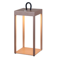Altoline TFS RECHARGEABLE TL 3wLED L:130 W:130 H:300 IP54 USB1M 2X2000mah 3000K BROWN