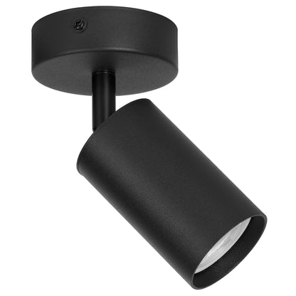TFS 1 SPOT 7wGU10max 3CCT NON-DIM D:80 W:55 H:155 BLACK SAND