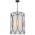 TFS 45 PENDANT 4x25wxE14max D450 H730 CHAIN 2M TEXTURED BLACK
