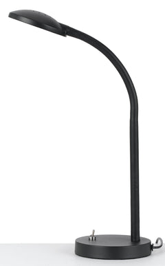 TFS LED DESK LAMP 6w LED H:550 420Lm BLACK - 3000K