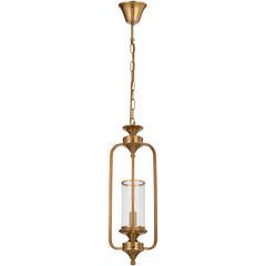 Ancona TFS 1LT PENDANT 25wE14max D210 H540 chain 2m COPPER / CLEAR GLASS