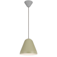 TFS 22CM PENDANT 25wE27max D220 H195 CAB 2M GREEN SATIN