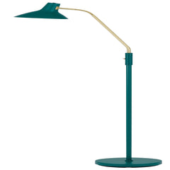 TFS FLOOR LAMP 25wE27max H:1580 D:230 GREEN/ BRASS MATT/GREEN ROCKET SWITCH