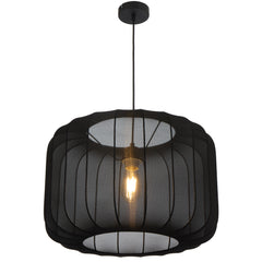 TFS 50 PENDANT 25wE27max D500 H325 cab 2m BLACK