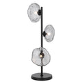 Tours TFS TABLE LAMP 3 LTS 3x6wG9max H900 GLASS D200 BLACK / SMOKE GLASS