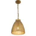 TFS PENDANT 25wE27max D280 H325 chain 2m cab. brown ANTIQUE BRASS