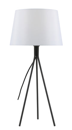 TFS TABLE LAMP 40wE27 max H610 D300 WHITE / DARK GREY