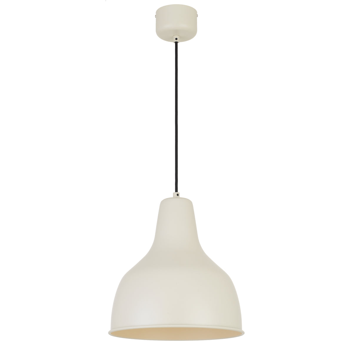 TFS 30 PENDANT 25wE27max D:300 H:330 TEX:2M BEIGE SATIN RAL1013