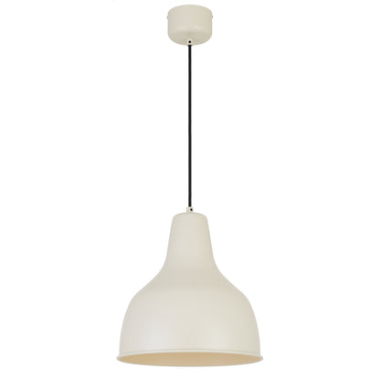 TFS 30 PENDANT 25wE27max D:300 H:330 TEX:2M BEIGE SATIN RAL1013