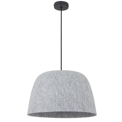 TFS FELT PENDANT 25wE27max D430 H270 cab 2m LIGHT GREY FELT