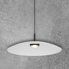 Rivashade TFS PENDANT 2x6wLED nonDIM 3000K D:600 cab.2m BLACK MATT/ FROST