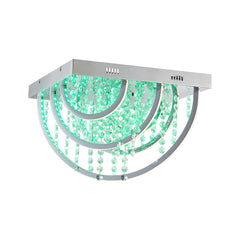 TFS CTC 25wLED 4000K L420 W420 H310 DIM+RGB BY RMTE 2500LM CHROME/CRYSTAL