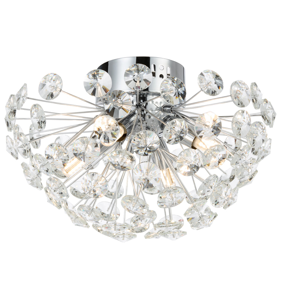 TFS 4LT CTC 4x6wG9max D:300 H:190 CRYSTAL H:110 CHROME / CLEAR