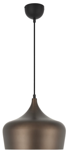 TFS 30 PENDANT 25wE27max D300 H270 + 1.5 TEX BRONZE BRUSHED (BLACK)