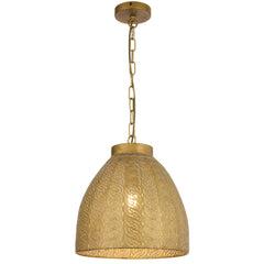 TFS PENDANT 25wE27max D350 H370 chain 2m cab. brown ANTIQUE BRASS