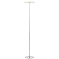 TFS LED FLOOR LAMP 12wLED 3CCT DIM 1800LM H1550 D350 foot swtch CHROME