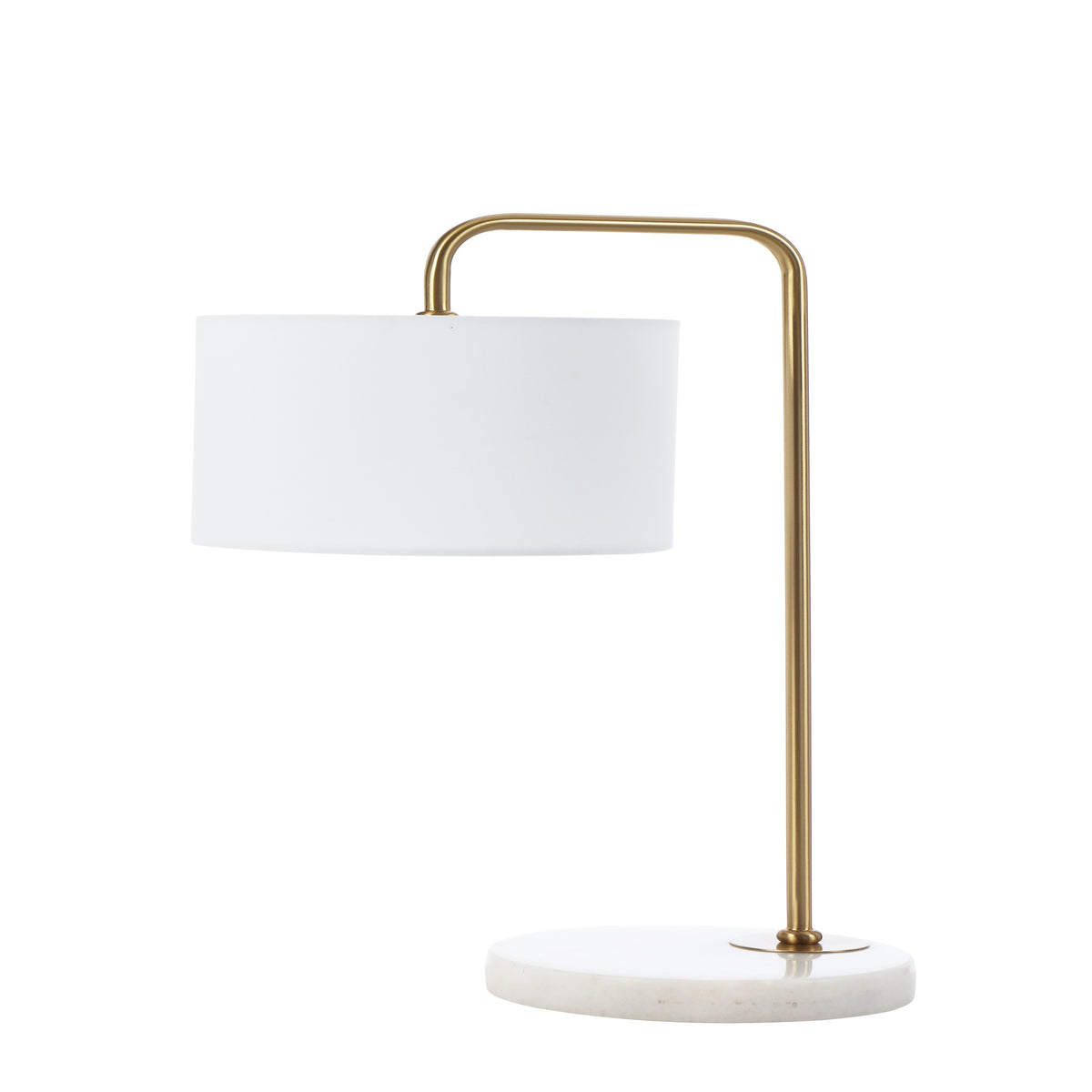 TFS TABLE LAMP 25wE27max D:200 H:490 cab:2.0m line switch WHITE/GOLD