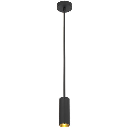 TFS 15 PENDANT 6wGU10max D60 H150 ROD:2*600+1*300 BLACK SAND / ANT GOLD BAFFLE