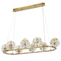 TFS 8LT PENDANT 8x3wLED 3000K L1000 W410 H145 1298Lm WIRE:2M NON DIM/ ANT GOLD