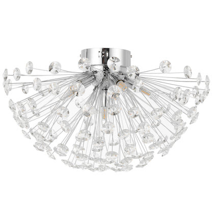 TFS 6LT CTC 6x6wG9max D:500 H:190 CRYSTAL H:200 CHROME / CLEAR