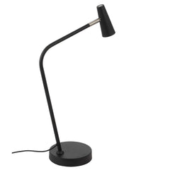 TFS TABLE LAMP 3wLED 3000K 3 STEP TOUCH SWITCH DIM 368Lm 140x310x490 BLACK