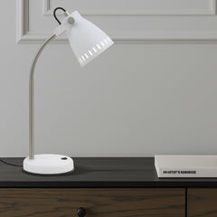 TFS TABLE LAMP 25wE27 max H540 D150 WHITE / NK