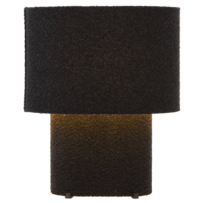 Lisbon TFS TABLE LAMP 25wE27max L350 W250 H425 INLINE SWT BLACK / BLACK