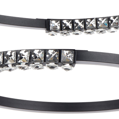TFS 3TIER PENDANT 80wLED D:800+580+380 H:30 CAB.3M BLACK SAND/ CRYSTAL
