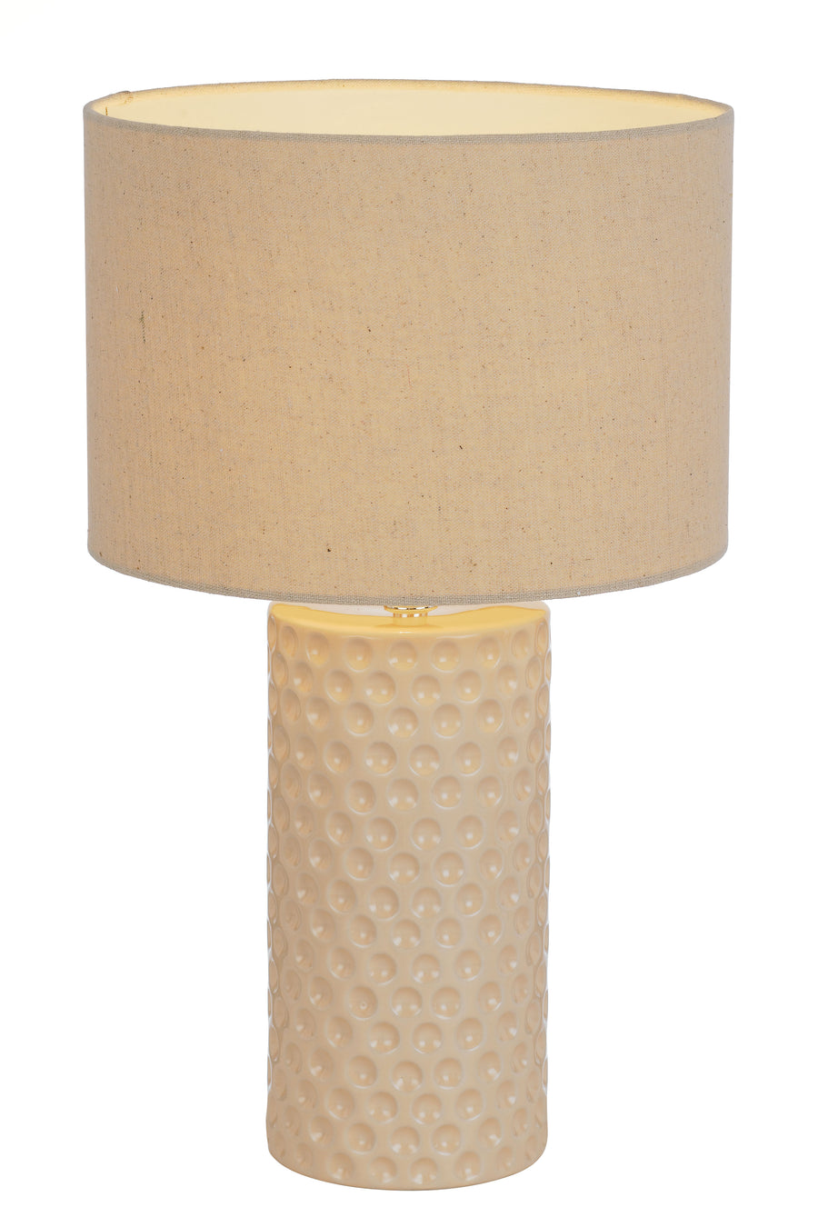 TFS CERAMIC TABLE LAMP 25wE27max H:470 D:280 CREAM